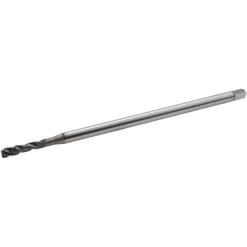 OSG 1652002708 Spiral Flute Tap M6x1.00 Metric, 3 Flutes, Semi-Bottoming, 6H Class of Fit, Powdered Metal, TICN Coated