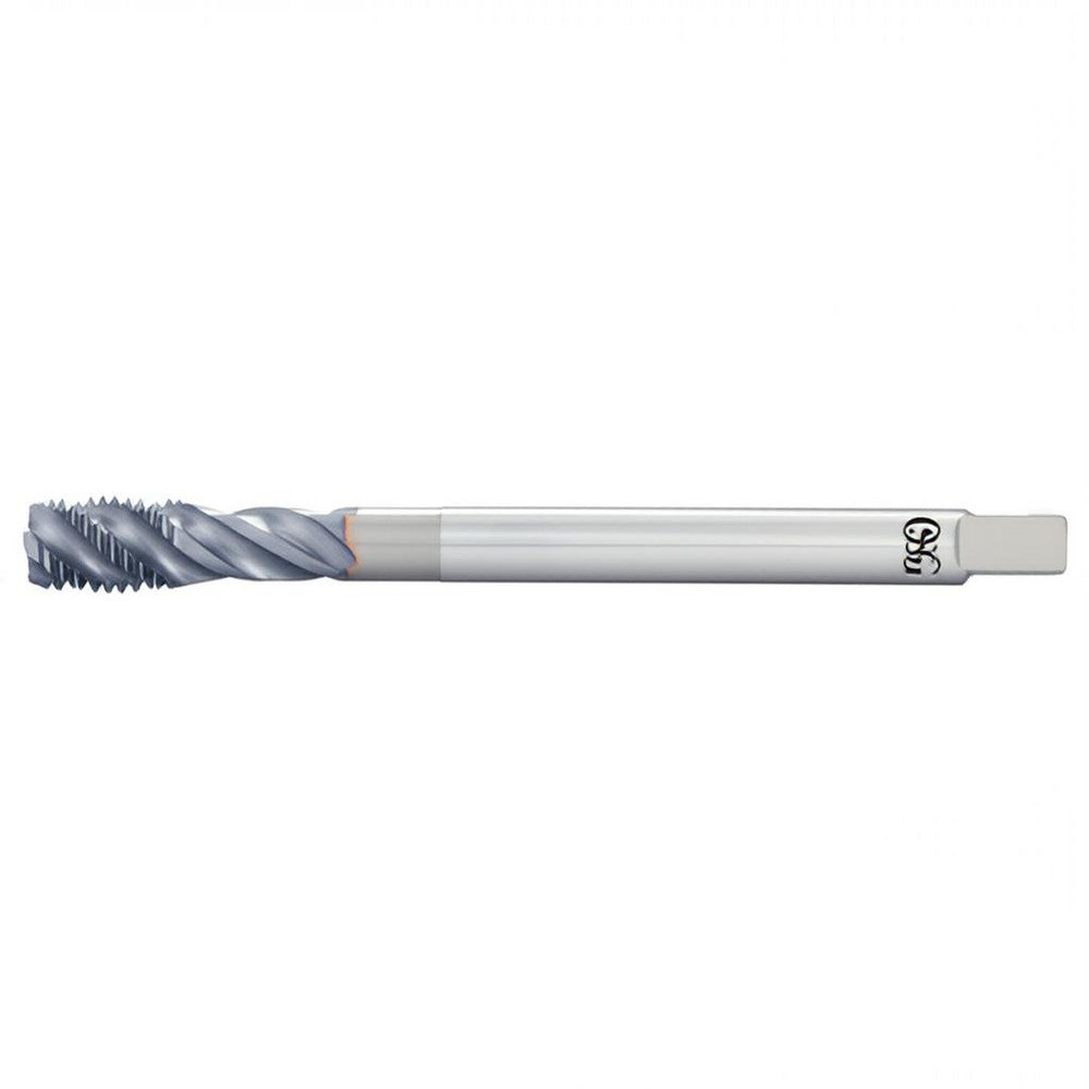 OSG 1652502308 Spiral Flute Tap 5/16-24, UNF, 3 Flute, Modified Bottoming Chamfer, 2B Class of Fit, Powdered Metal, TiCN Finish