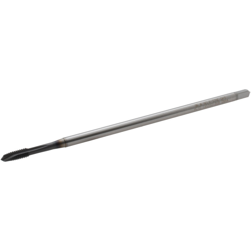 OSG 1653501308 Spiral Point Tap #8-32 Metric, 3 Flutes, Plug, 2B Class of Fit, Powdered Metal, TiCN Coated