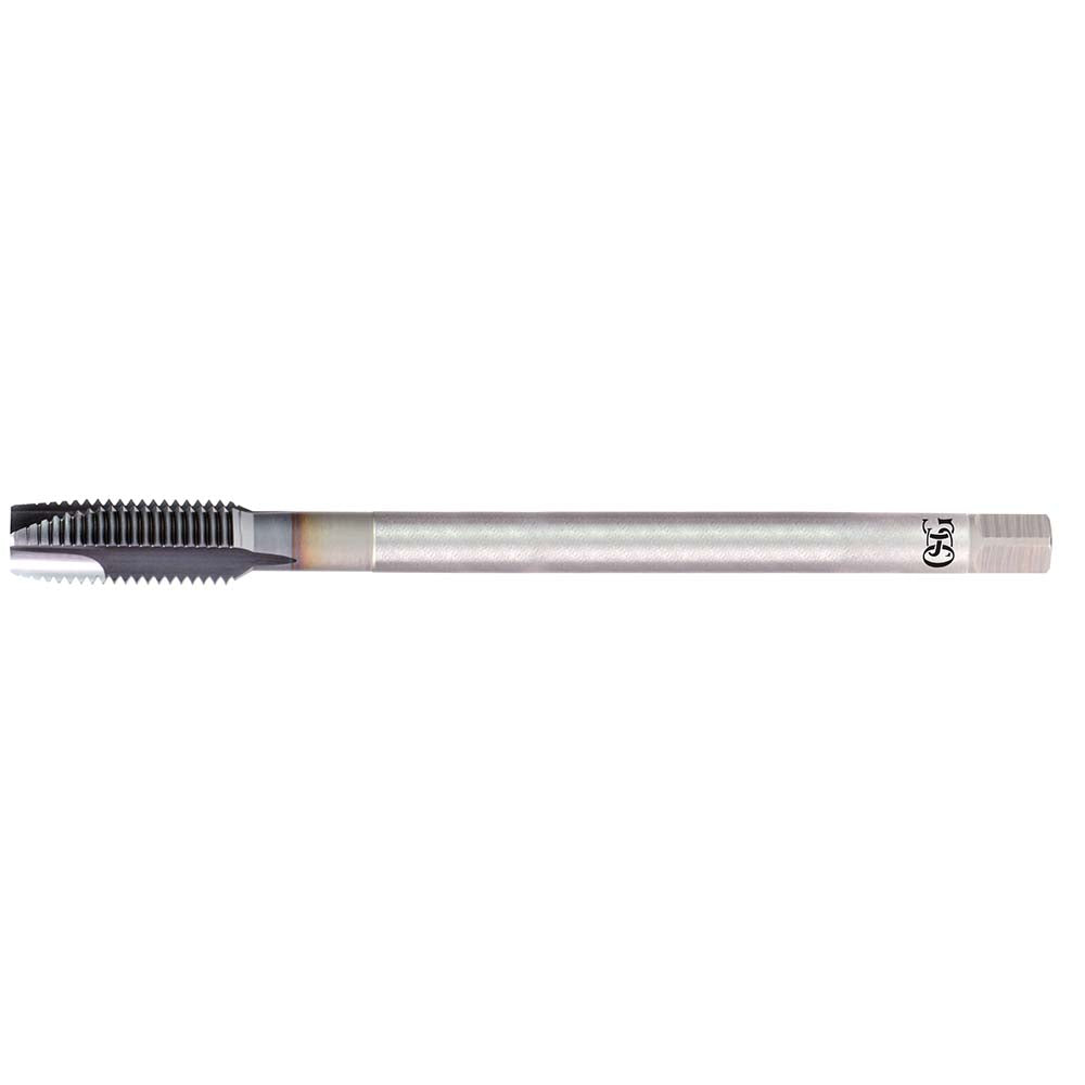 OSG 1653005108 Spiral Point Tap M10x1.50, 3 Flutes, Plug, 6H Class of Fit, Powdered Metal, V Coated