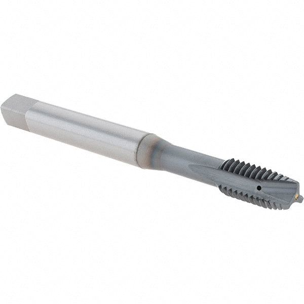 OSG 1655500508 Spiral Point Tap 3/8-16 Metric, 3 Flutes, Plug, 2B Class of Fit, Powdered Metal, V Coated