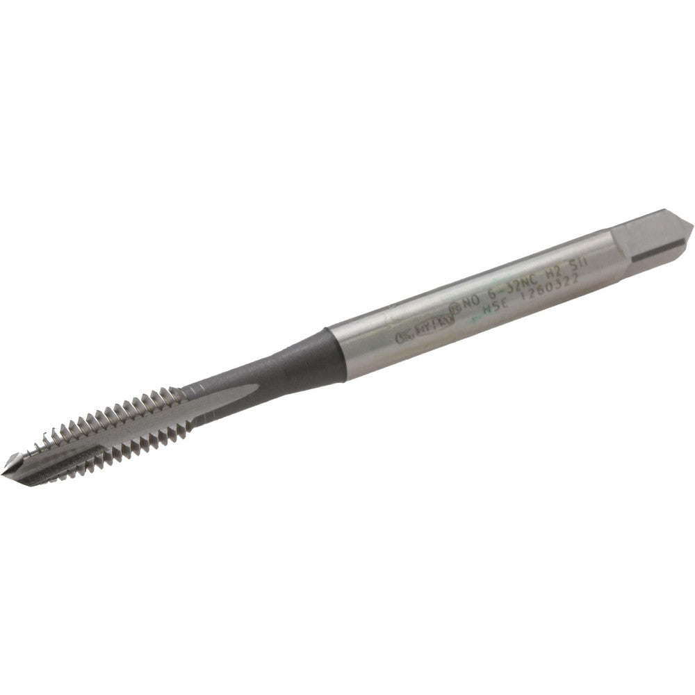 OSG 1103600300 Spiral Point STI Tap #6-32 UNC, 3 Flutes, Modified Bottoming, High Speed Steel, Bright/Uncoated
