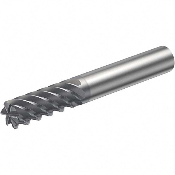 Sandvik Coromant 5742603 Corner Radius End Mill 12.00 mm Dia, 26.00 mm LOC, 6 Flute, Solid Carbide