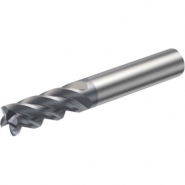 Sandvik Coromant 6260126 Corner Chamfer End Mill 12.00 mm Dia, 26.00 mm LOC, 4 Flute, Solid Carbide