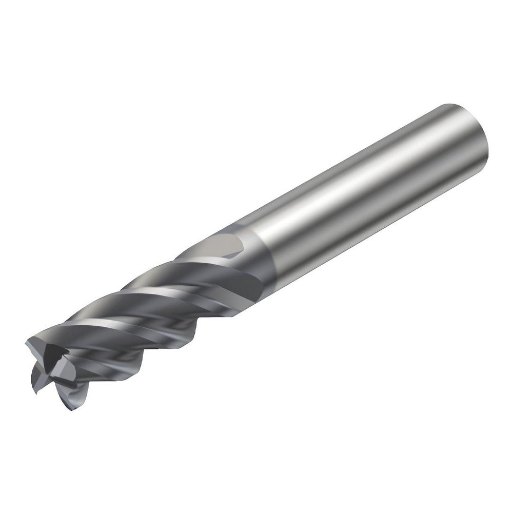 Sandvik Coromant 6260134 Corner Chamfer End Mill 5.00 mm Dia, 13.00 mm LOC, 4 Flute, 0.15 mm Chamfer Width, Solid Carbide