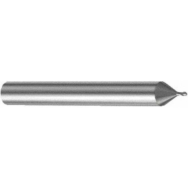 Sandvik Coromant 5743447 Ball End Mill 1.00 mm Dia, 1.00 mm LOC, 2 Flute, Solid Carbide