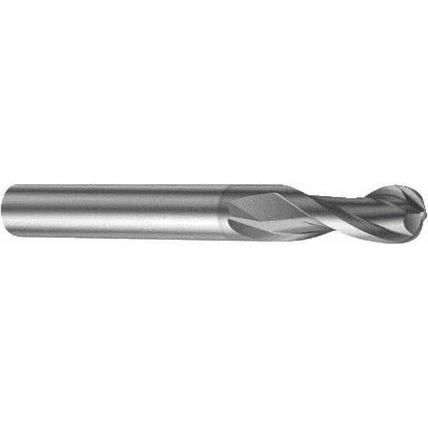 Sandvik Coromant 6334786 Ball End Mill 0.0625" Dia, 0.125" LOC, Solid Carbide