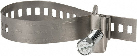 Ideal Tridon 6920051 Worm Gear Clamp SAE 20, 11/16 to 1-3/4" Dia, Stainless Steel Band