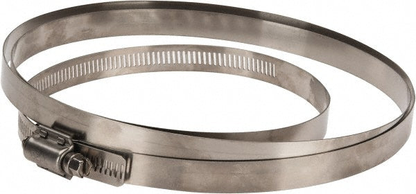Ideal Tridon 4831852 Worm Gear Clamp SAE 318, 17-1/2 to 20-3/8" Dia, Stainless Steel Band