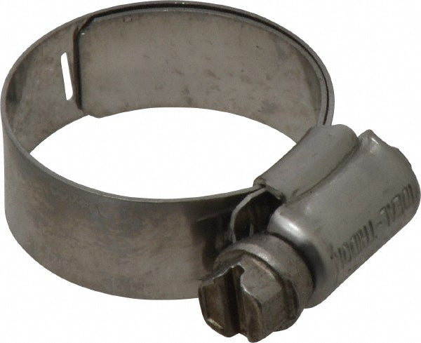 Ideal Tridon 6712M51 Worm Gear Clamp SAE 12, 11/16 to 1-1/4" Dia, Stainless Steel Band