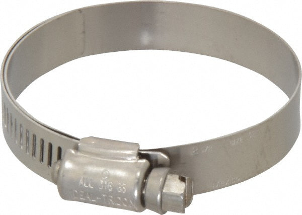 Ideal Tridon 6732M51 Worm Gear Clamp SAE 32, 1-9/16 to 2-1/2" Dia, Stainless Steel Band
