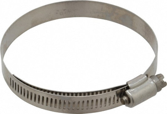 Ideal Tridon 6748M51 Worm Gear Clamp SAE 48, 2-9/16 to 3-1/2" Dia, Stainless Steel Band