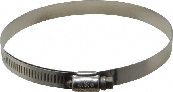 Ideal Tridon 6772M51 Worm Gear Clamp SAE 72, 4-1/16 to 5" Dia, Stainless Steel Band