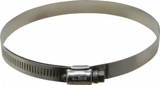 Ideal Tridon 6772M51 Worm Gear Clamp SAE 72, 4-1/16 to 5" Dia, Stainless Steel Band