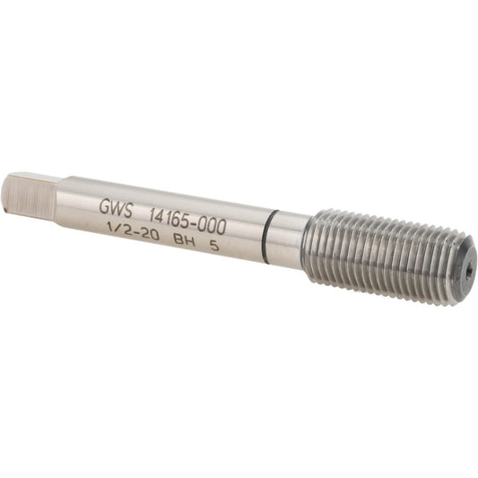 Balax 14165-000 Thread Forming Tap 1/2-20 UNF, 3B Class of Fit, Bottoming Chamfer, High-Speed Steel, Bright/Uncoated Finish