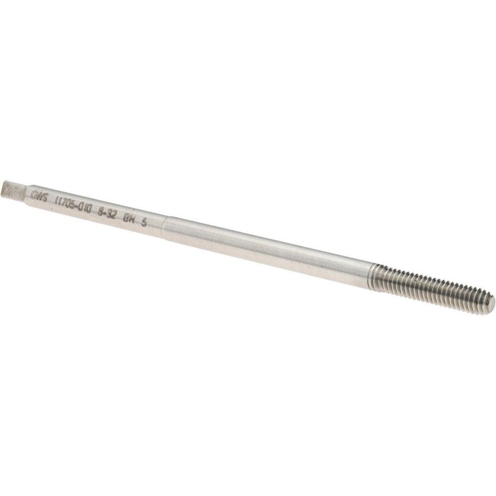 Balax 11705-010 Extension Tap 8-32, H5, Bright/Uncoated, High Speed Steel, Thread Forming