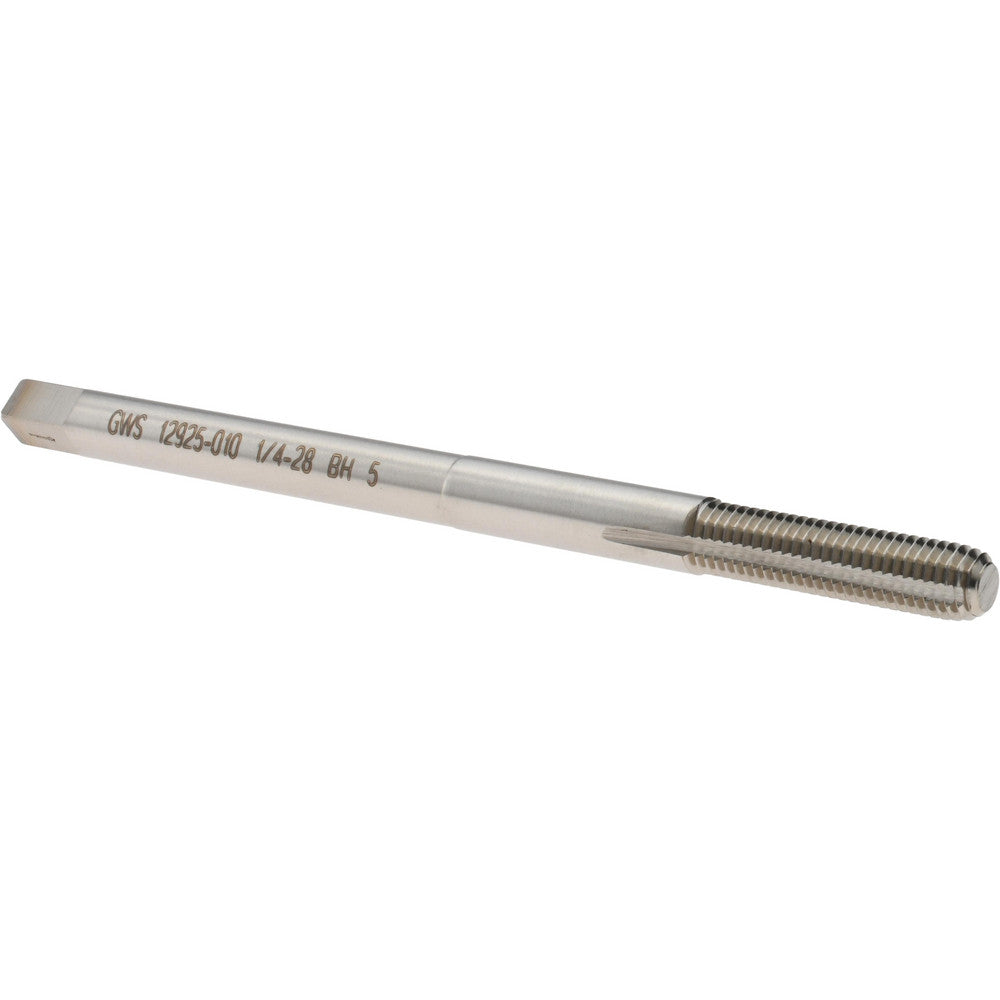 Balax 12925-010 Extension Tap 1/4-28, H5, Bright/Uncoated, High Speed Steel, Thread Forming
