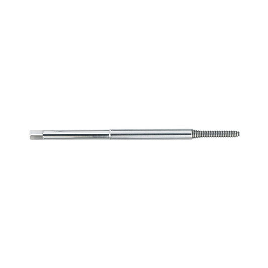 Balax 17603-010 Extension Tap M3 x 0.5, D3, Bright/Uncoated, High Speed Steel, Thread Forming