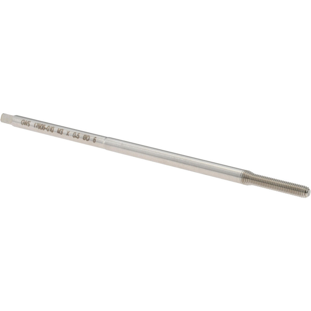 Balax 17606-010 Extension Tap M3 x 0.5, D6, Bright/Uncoated, High Speed Steel, Thread Forming