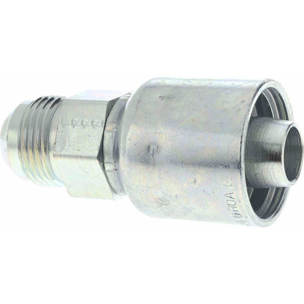 Parker 10343-12-12 Hydraulic Hose Male Rigid Fitting 0.75" ID, 12 mm, 1-1/16-12