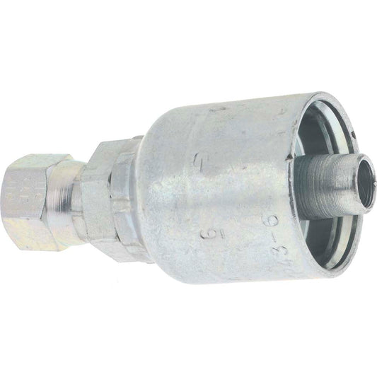 Parker 10643-4-6 Hydraulic Hose Female JIC 37 deg Swivel Fitting 0.3750" Hose ID, Hose Size 6, 1/4" Thread