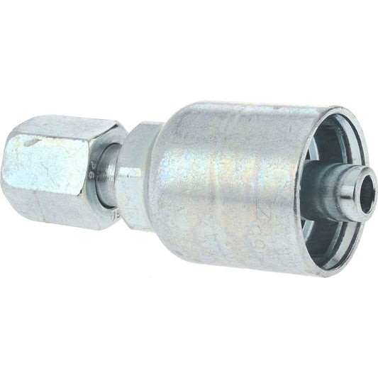 Parker 10643-6-6 Hydraulic Hose Female JIC 37 deg Swivel Fitting 0.3750" Hose ID, Hose Size 6, 3/8" Thread