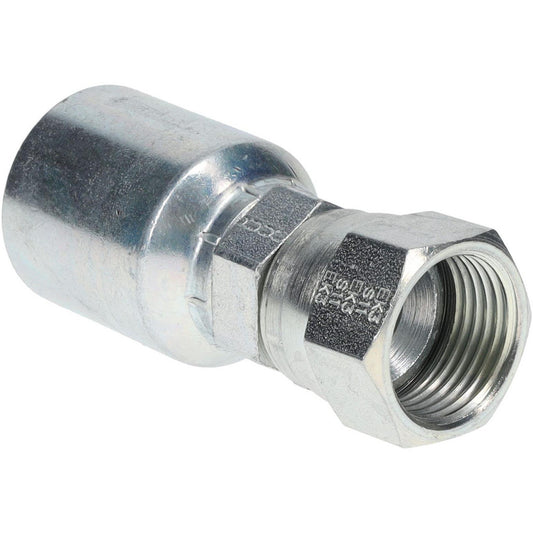 Parker 10643-10-8 Hydraulic Hose Female JIC 37 &deg Swivel Fitting 0.5" ID, 8 mm, 5/8"