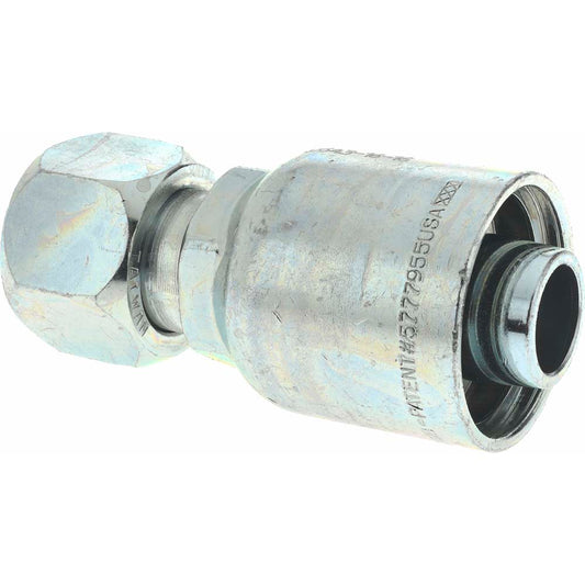 Parker 10643-16-16 Hydraulic Hose Female JIC 37 &deg Swivel Fitting 1" ID, 16 mm, 1"
