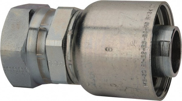 Parker 10643-20-20 Hydraulic Hose Female SAE 45 &deg Swivel Fitting 1.25" ID, 20 mm, 1-1/4"