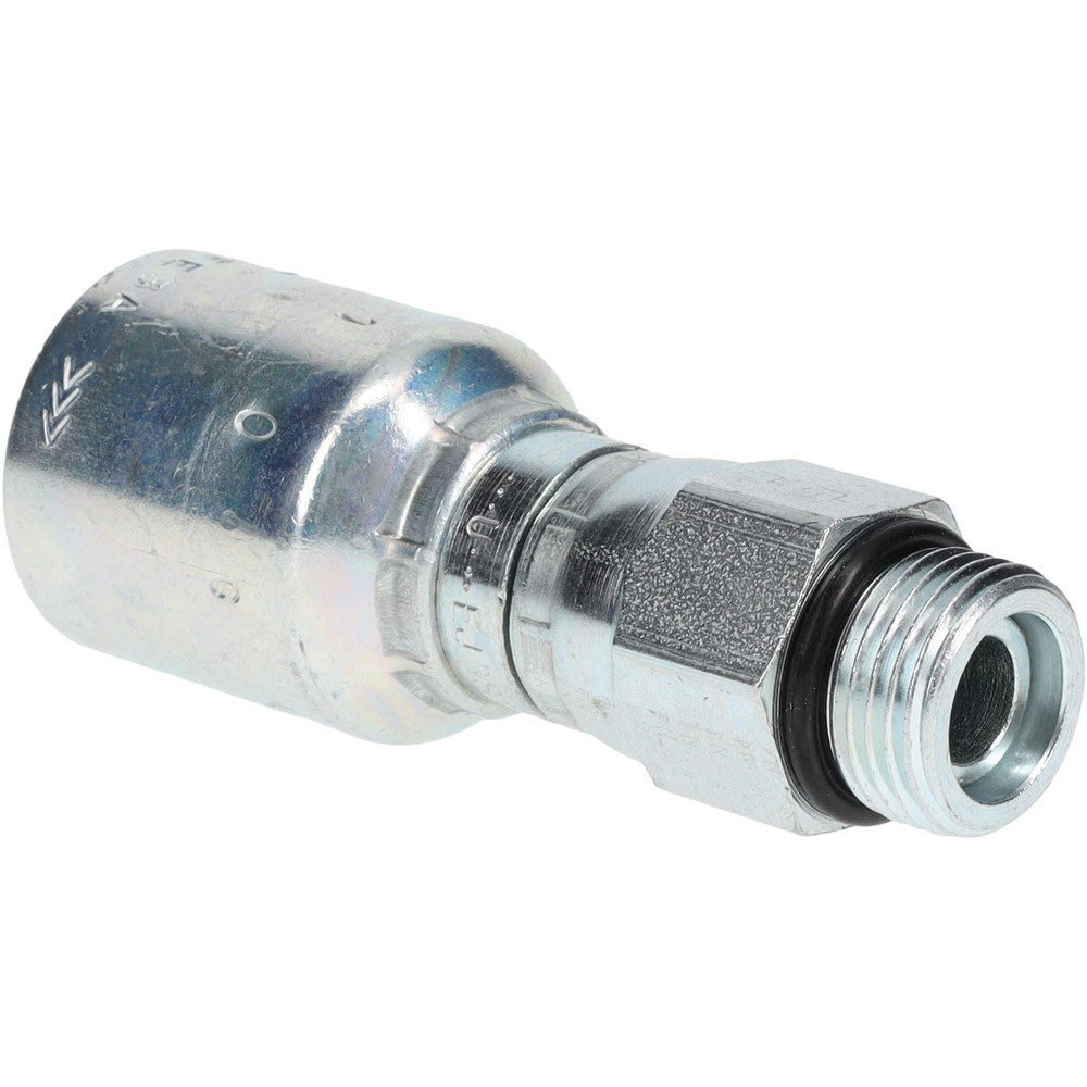 Parker 10G43-8-8 Hydraulic Hose Male Swivel Fitting 0.5000" Hose ID, Hose Size 8, 1/2" Thread