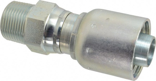 Parker 11343-16-16 Hydraulic Hose Male NPTF Pipe Swivel Fitting 1" ID, 16 mm, 1"