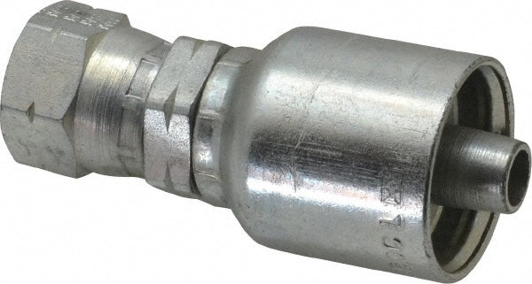 Parker 10843-6-6 Hydraulic Hose 90 &deg Elbow 0.375" ID, 6 mm, 3/8"
