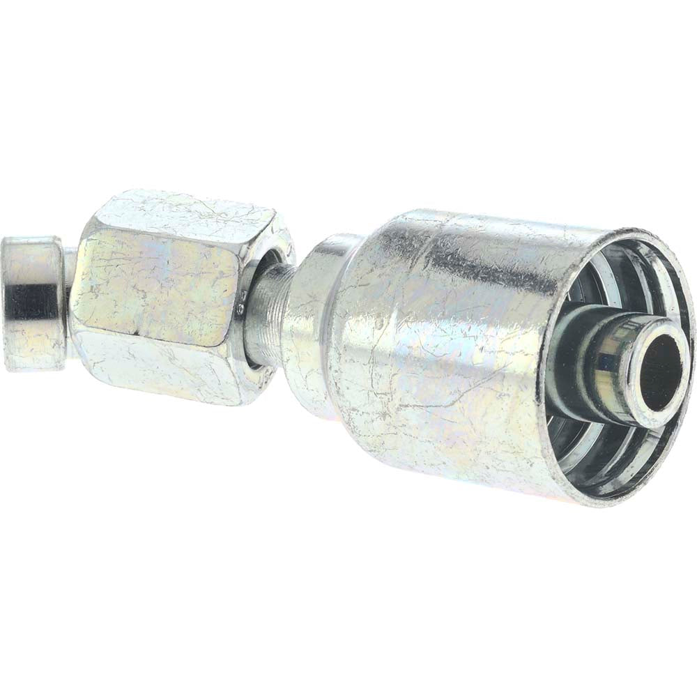 Parker 13743-8-8 Hydraulic Hose Female Swivel 45 &deg Elbow 0.5" ID, 8 mm, 1/2"