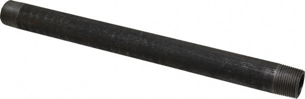 Value Collection 3/4304.8BLKBN80 Black Pipe Nipple 3/4" Dia x 12" Long, Schedule 80