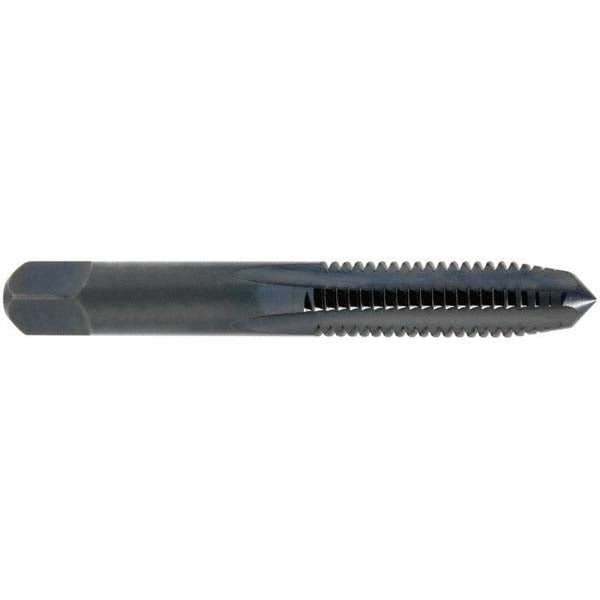 OSG 22612 Straight Flute Tap M4x0.7 Metric Coarse, 3 Flute, Bottoming Chamfer, 2B Class of Fit, High-Speed Steel, Oxide Finish