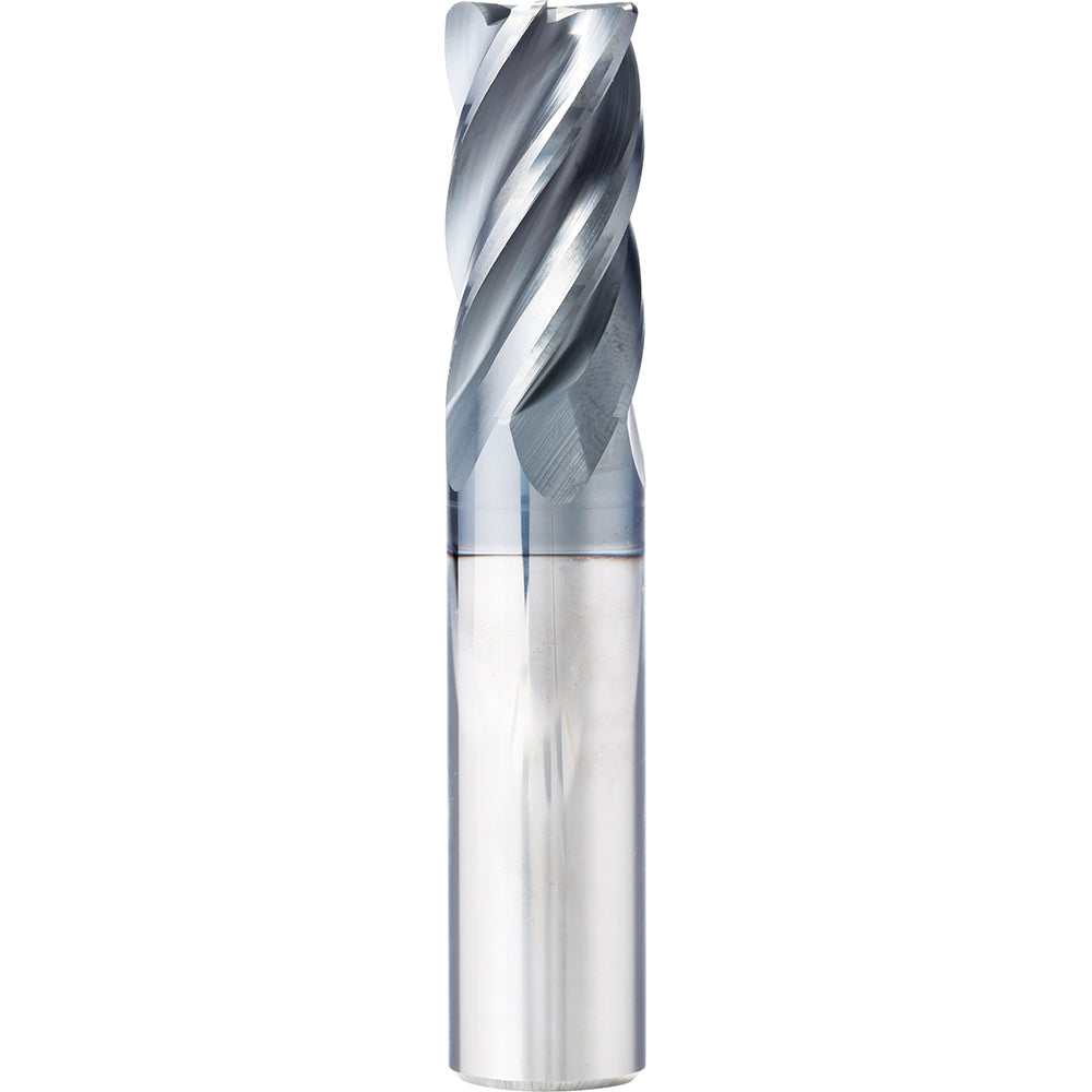 Supermill 5253054 Corner Radius End Mill 3/8" Dia, 1/2" LOC, 0.015" Radius, 5 Flutes, Solid Carbide