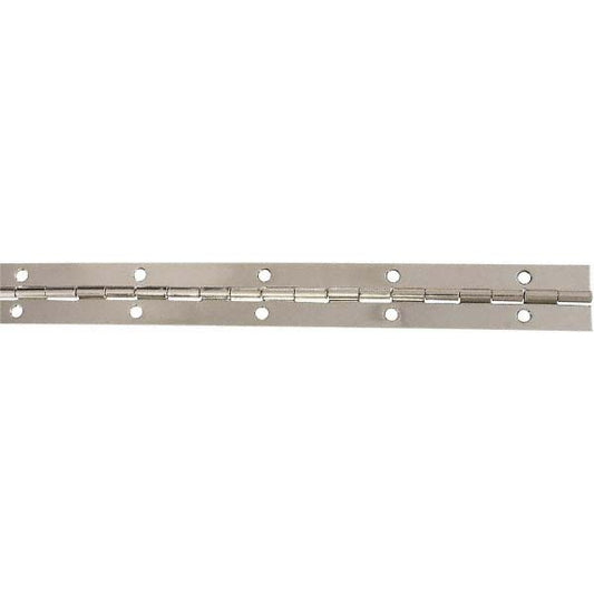 National Hardware N265-371 Piano Hinge Full Surface, 1.0625" Wide, 12" Long, 0.042" Thick