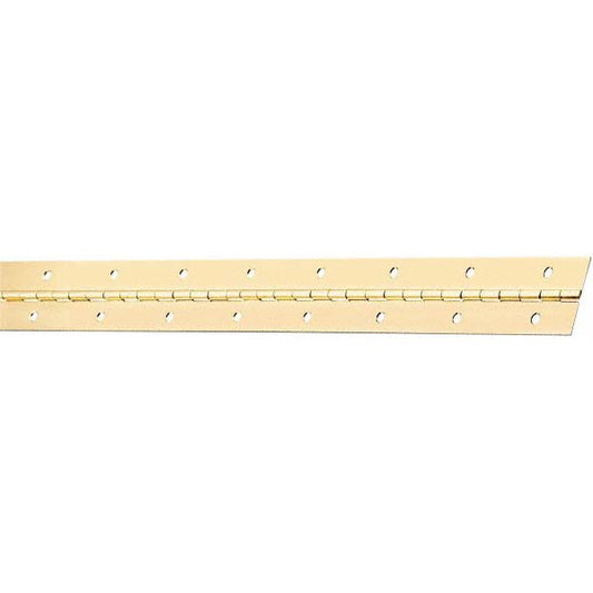 National Hardware N148-304 Piano Hinge Full Surface, 1.5" Wide, 48" Long, 0.042" Thick