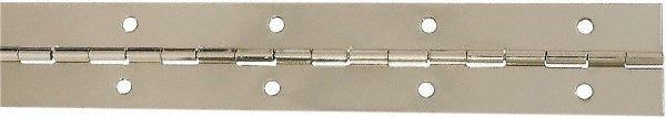 National Hardware N265-389 Piano Hinge Full Surface, 1.5" Wide, 12" Long, 0.042" Thick