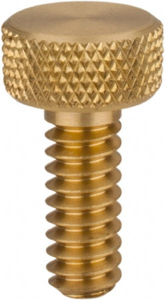 Morton Machine Works 5168 Brass Thumb Screw #10-32, Knurled Head