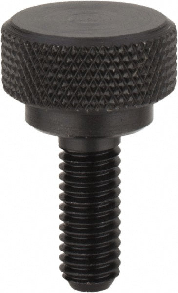 Morton Machine Works 3412 C-12L14 Steel Thumb Screw 1/4-20, Knurled Head