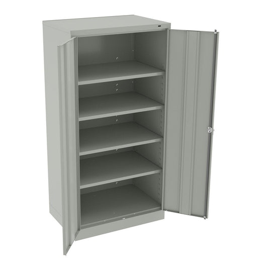 Tennsco 1480-LGY Steel Storage Cabinet 36" Wide, 24" Deep, 72" High