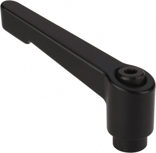 Morton Machine Works MH-207 A-Tapped Adjustable Clamping Handle M10 Thread, 16 mm Hub Dia, Die Cast Zinc