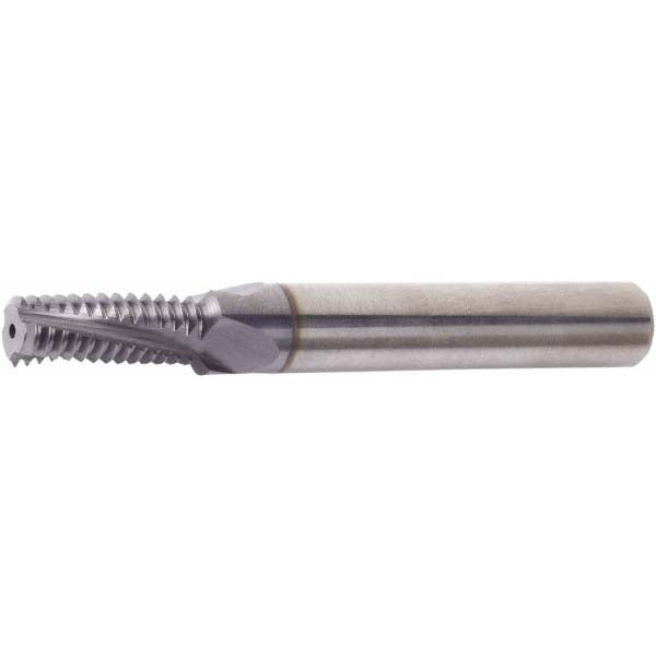 Vargus 104-00245 Helical Flute Thread Mill 5/16-24, Internal, 3 Flute, 2.4020" Shank Dia, Solid Carbide