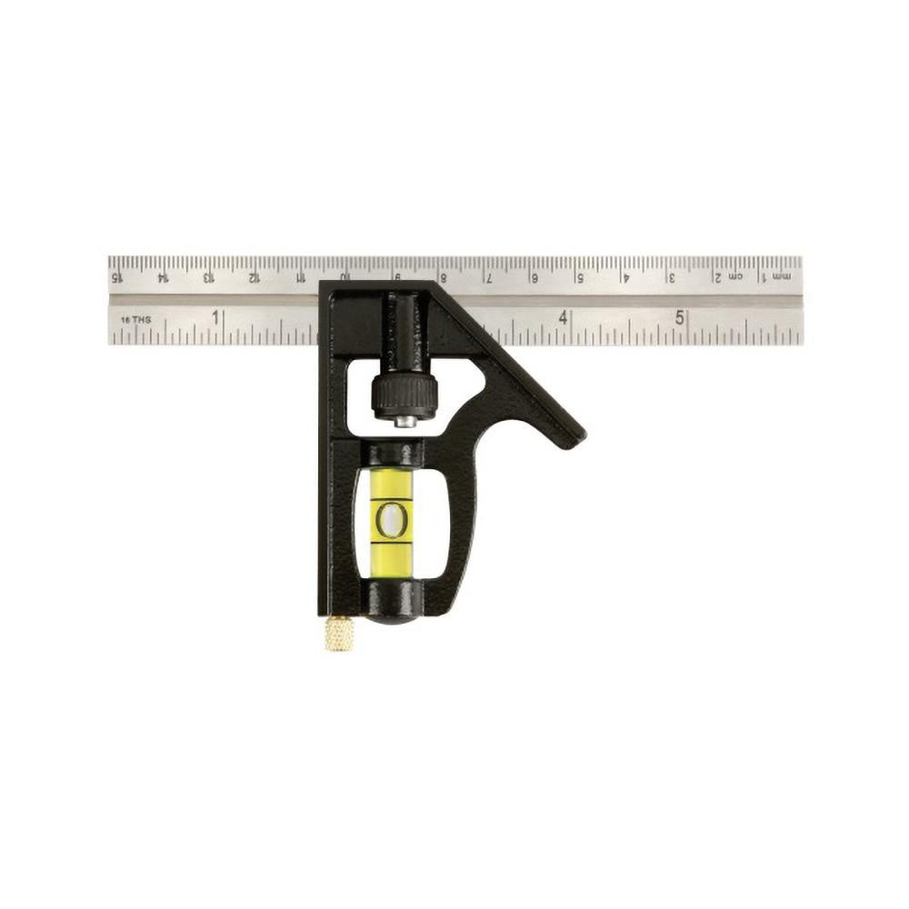 Johnson Level & Tool 406EM-S 2 Piece, 6" Combination Square Set