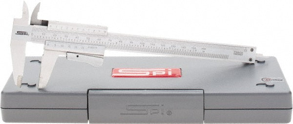 SPI CMS170309011 Vernier Caliper 0 to 6", 0.001" Accuracy, 0.001" Graduation, Stainless Steel