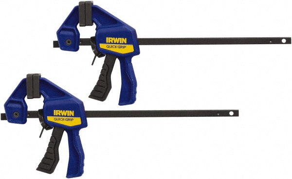 Irwin 1964747 Carbon Steel Bar Clamp 4-1/2" Capacity, 1-3/16" Throat Depth, 35 lb Clamp Pressure
