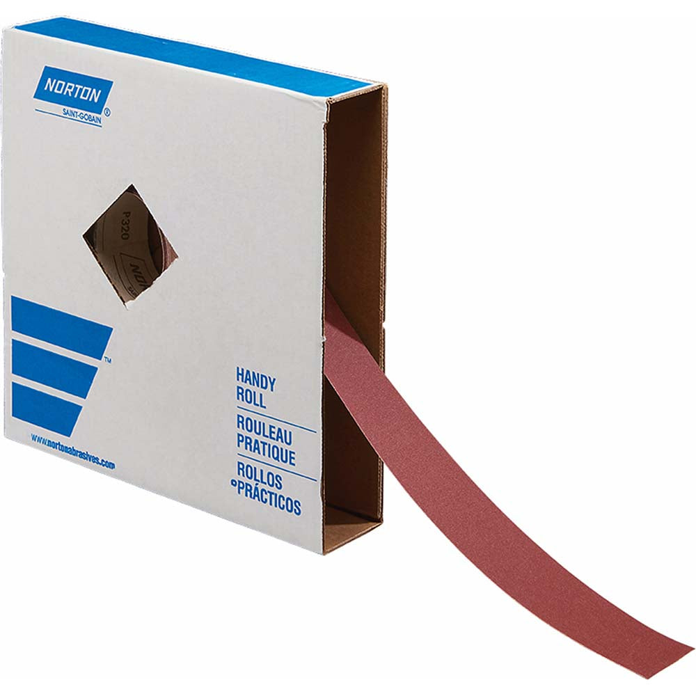 Norton 66261136207 2" x 50 Yd 150 Grit Aluminum Oxide Shop Roll