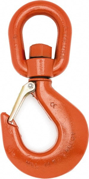 Campbell 3952515PL #5 Hook, 3 Ton Capacity, Alloy Steel Swivel Hoist Hook