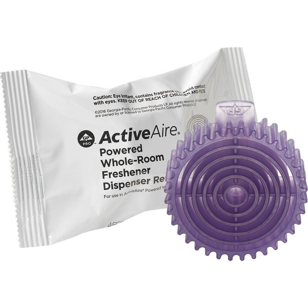 Georgia Pacific 48282 Activeaire Powered Whole-Room Freshener Dispenser Refills, Lavender